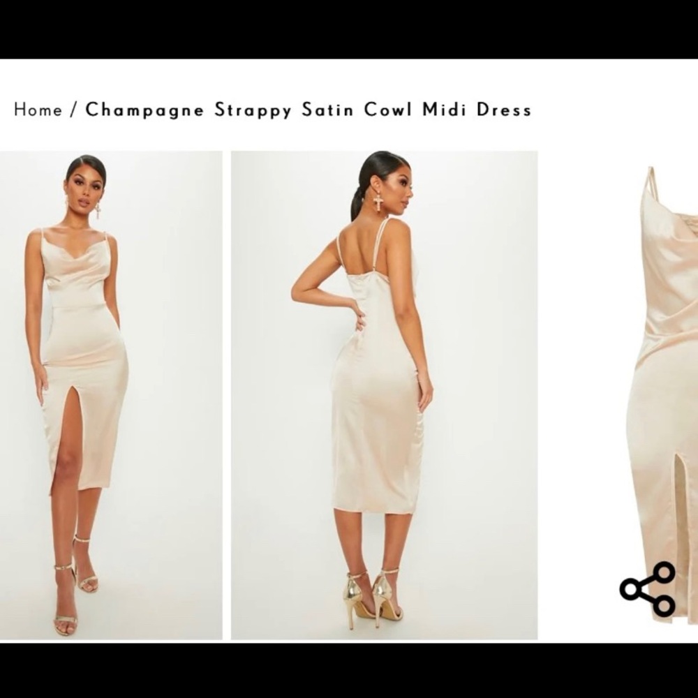 Satin dress